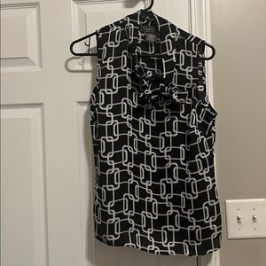 George Neck Tie Blouse